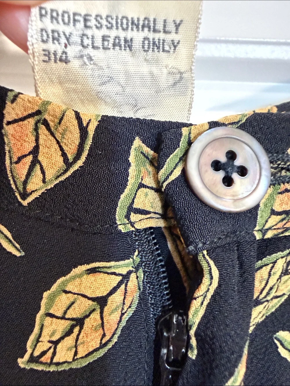 banana republic linen pants vintage made in Hong Kong 6
